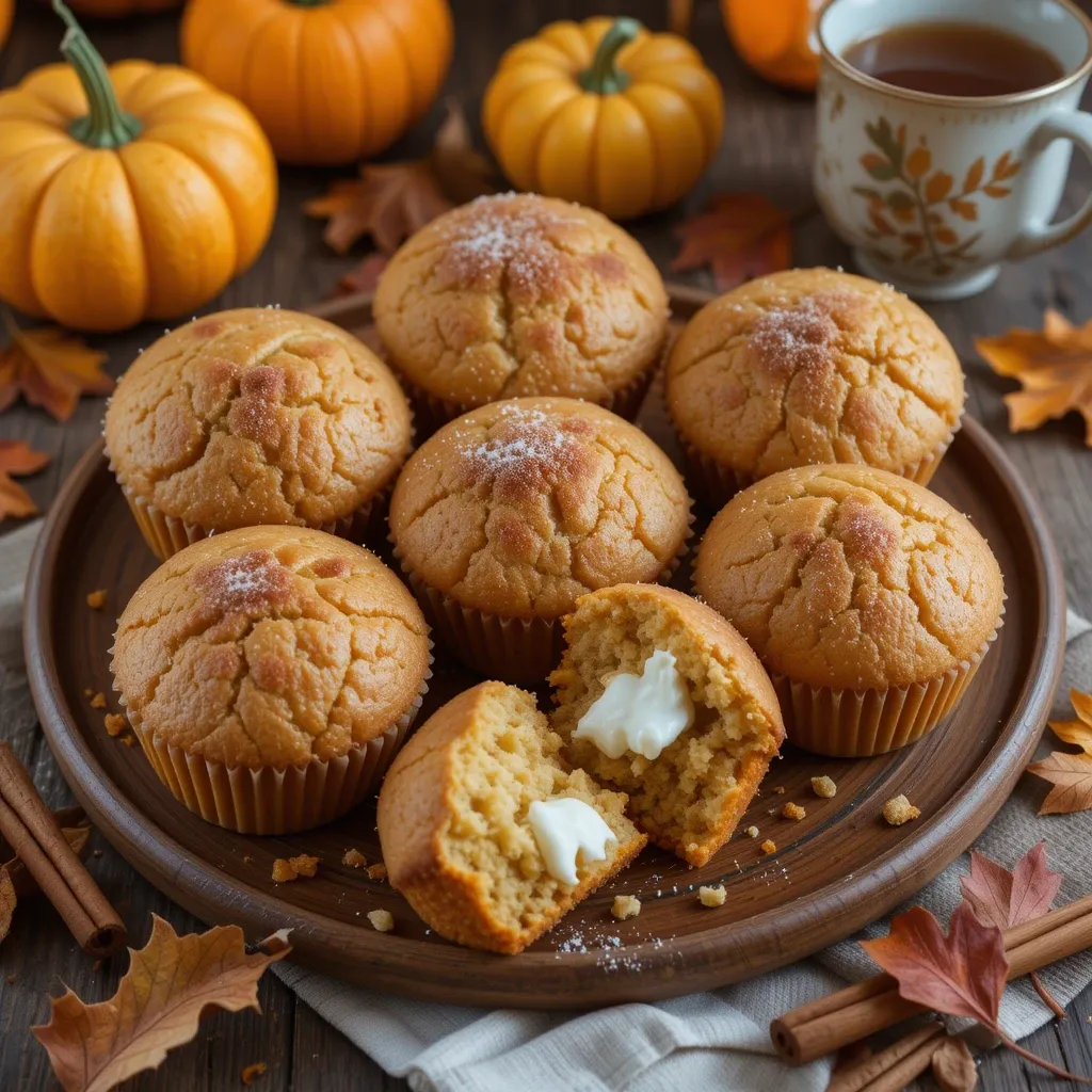 Apple Muffins Sour Cream