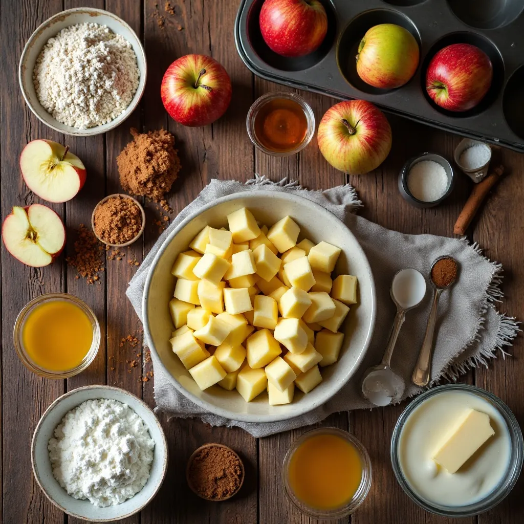 Apple Muffins Yogurt