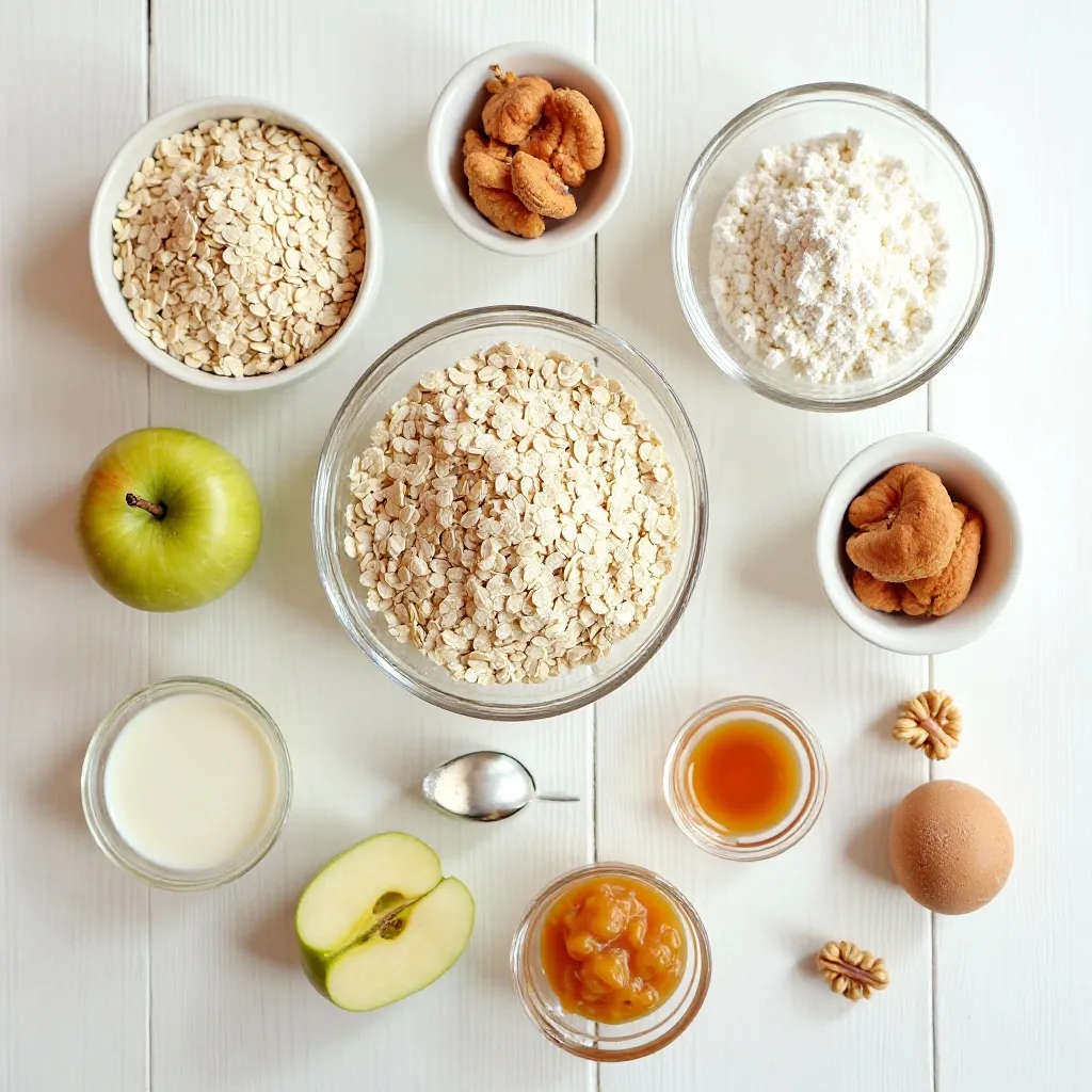 Apple Muffins with Oats