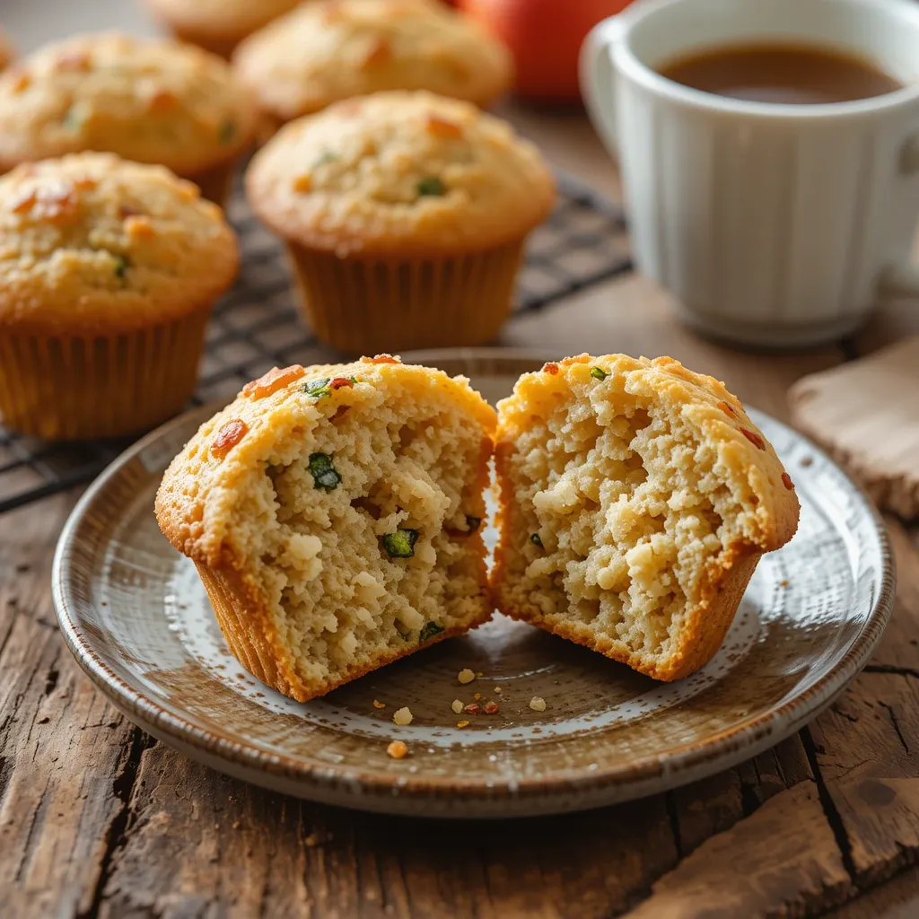 Apple and Zucchini Muffins