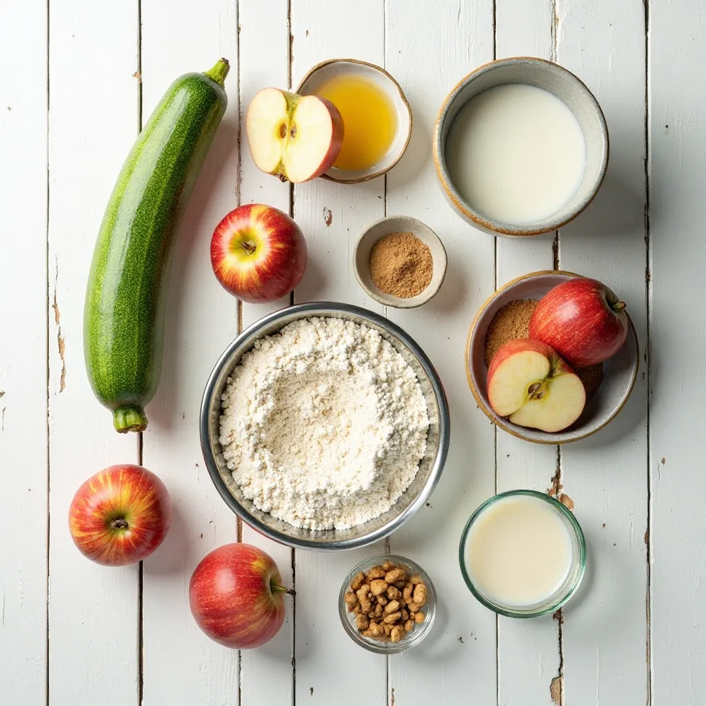 Apple and Zucchini Muffins