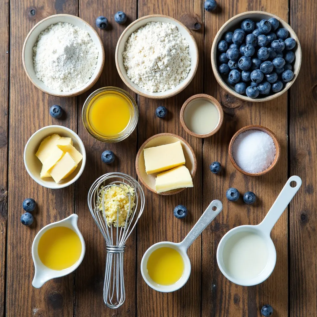 Blueberry Lemon Yogurt Muffins