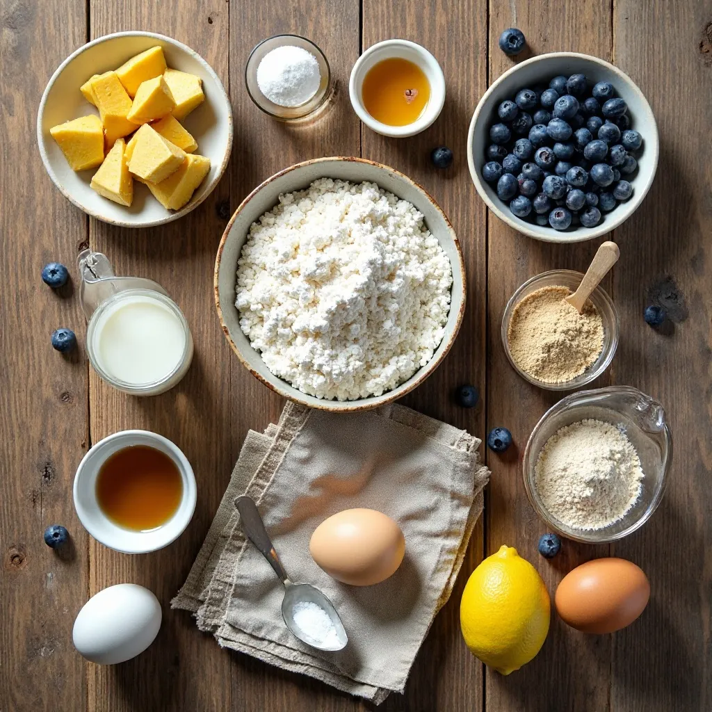 Blueberry Muffins No Butter