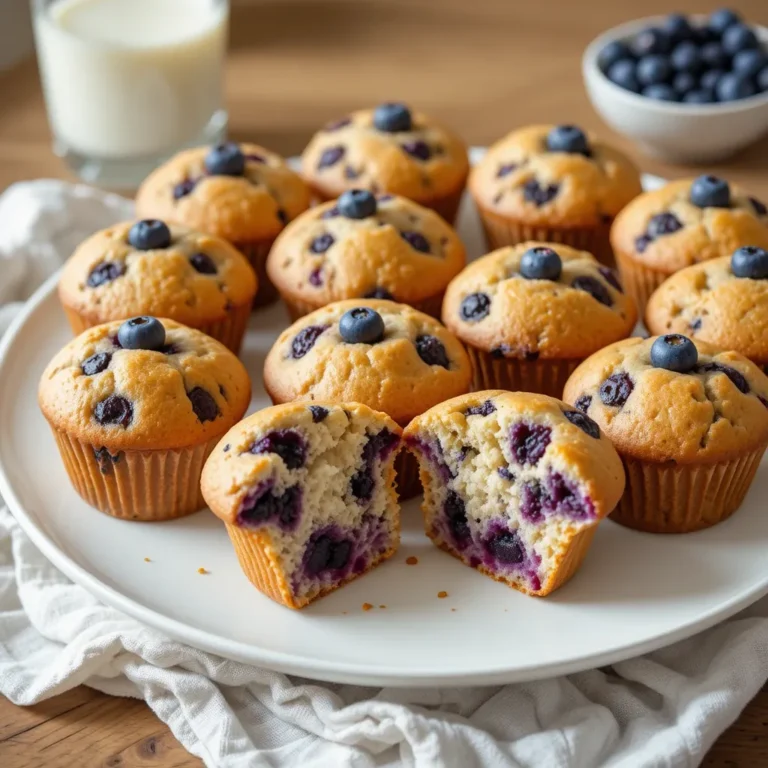 Blueberry Muffins No Butter