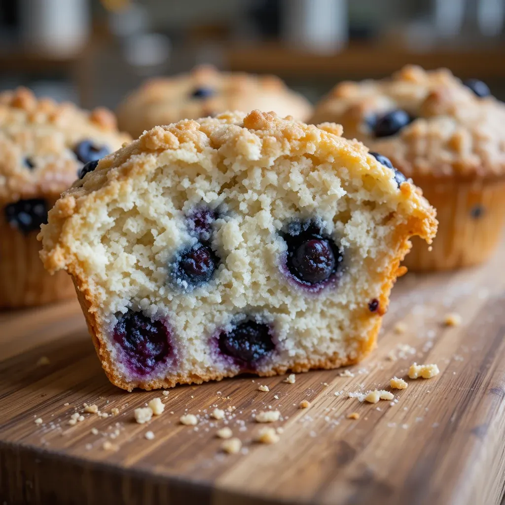 Blueberry Muffins No Milk