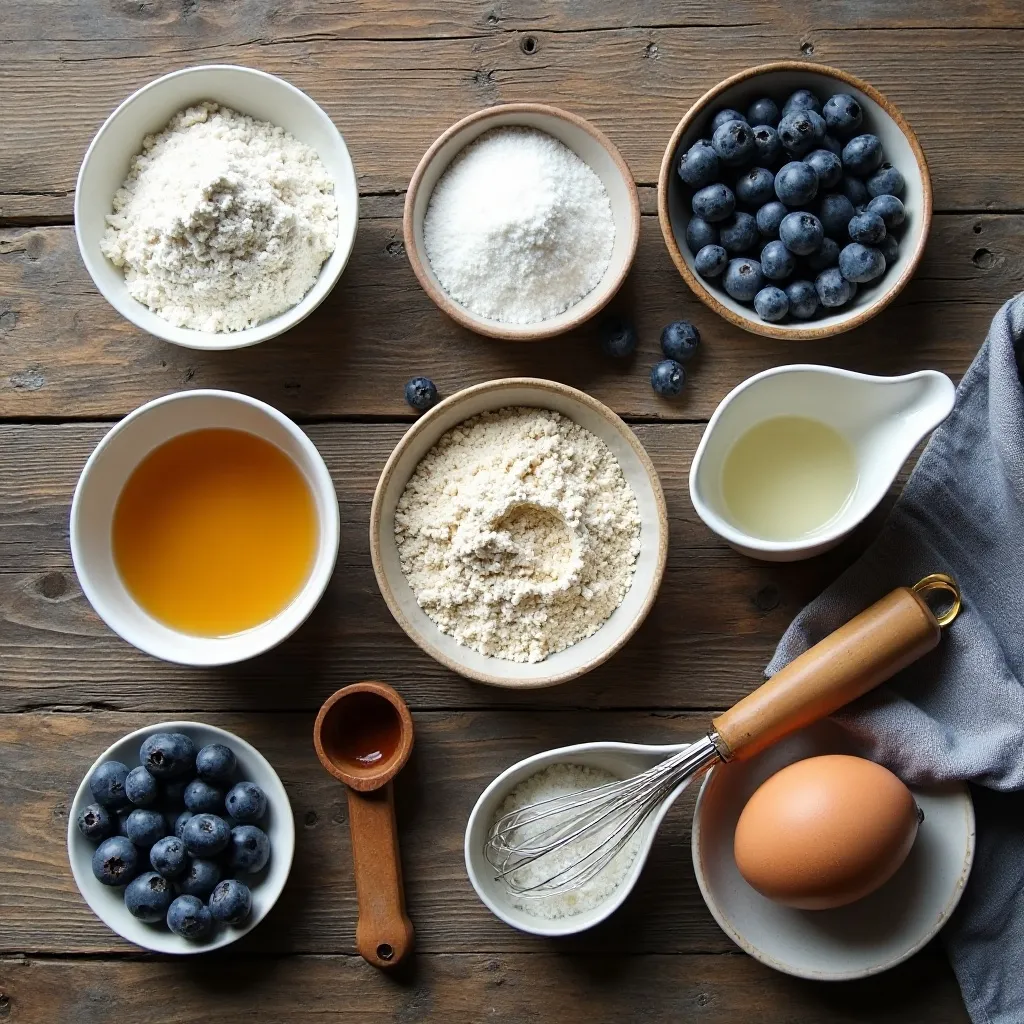 Blueberry Muffins No Milk