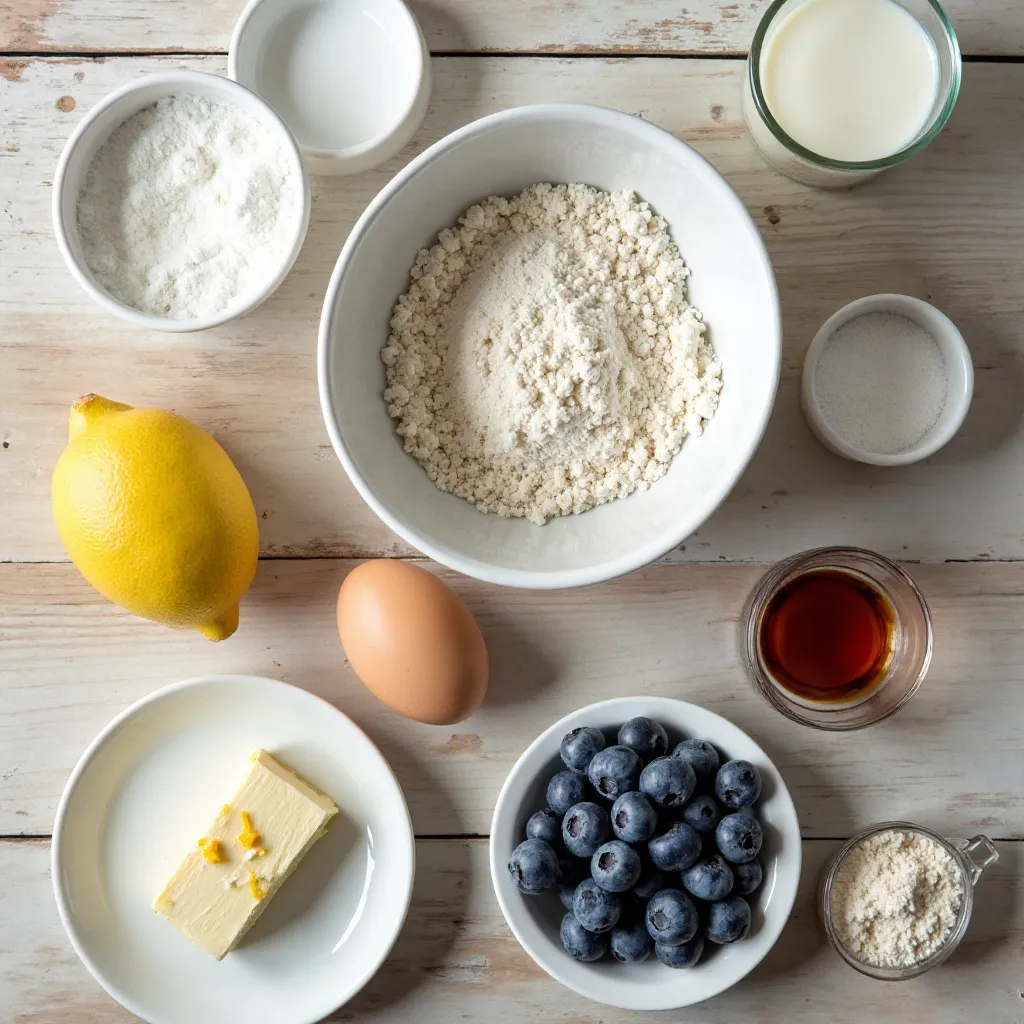 Blueberry Muffins With Buttermilk