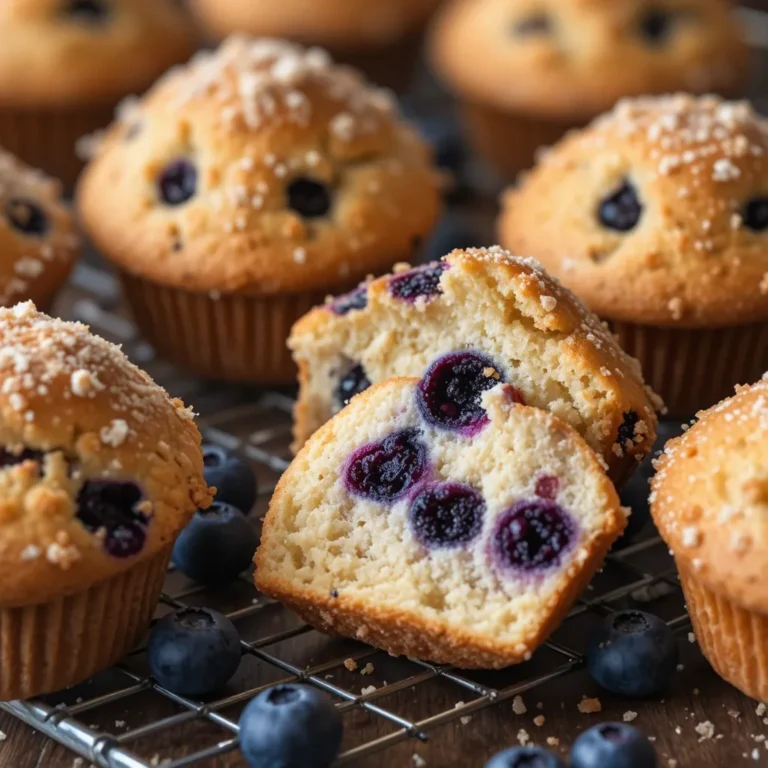 Blueberry Muffins With Buttermilk