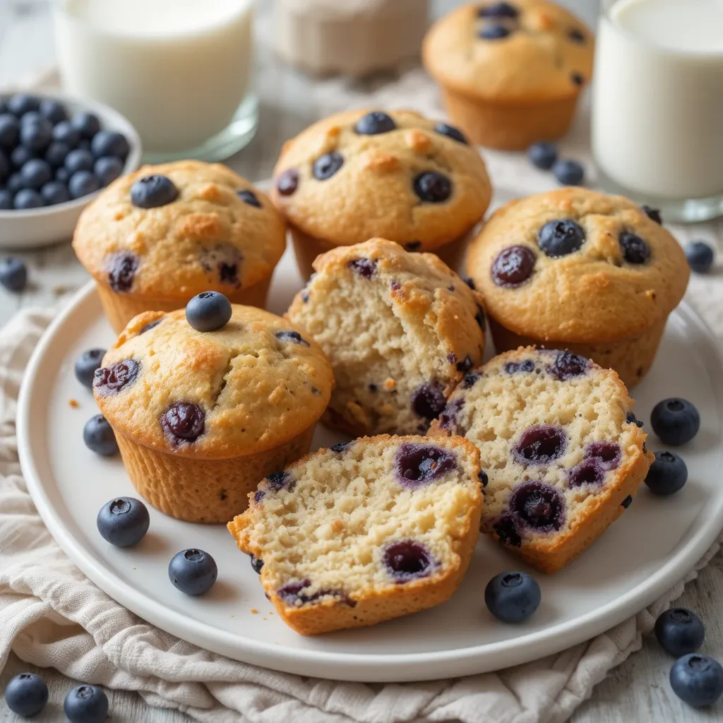 Blueberry Muffins for Toddlers