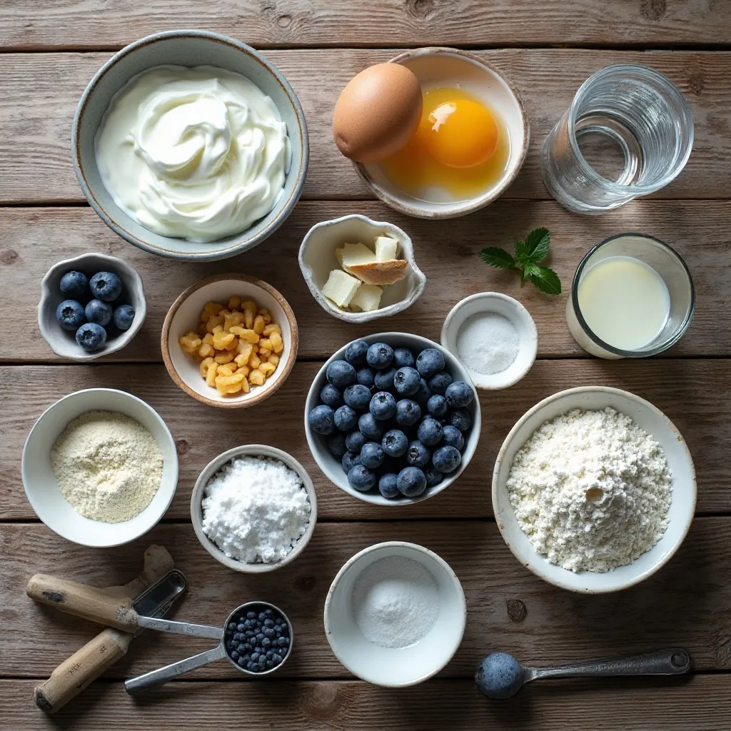 Blueberry Muffins with Yogurt