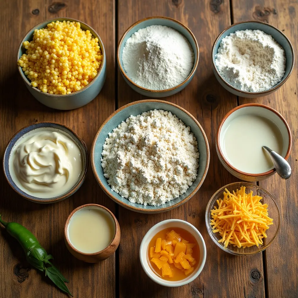 Cheese Cornbread Muffins