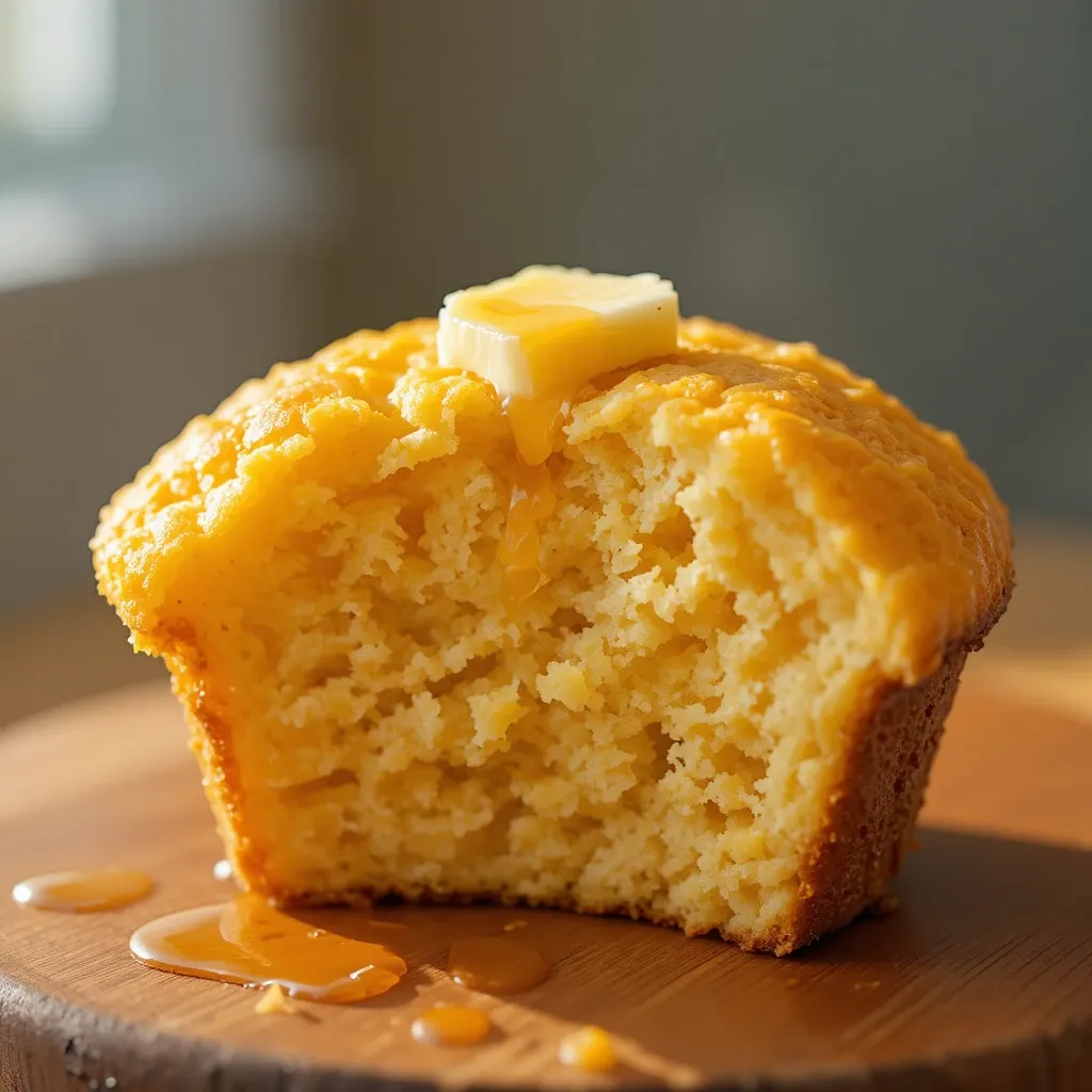 Cornbread Muffins with Jiffy Mix