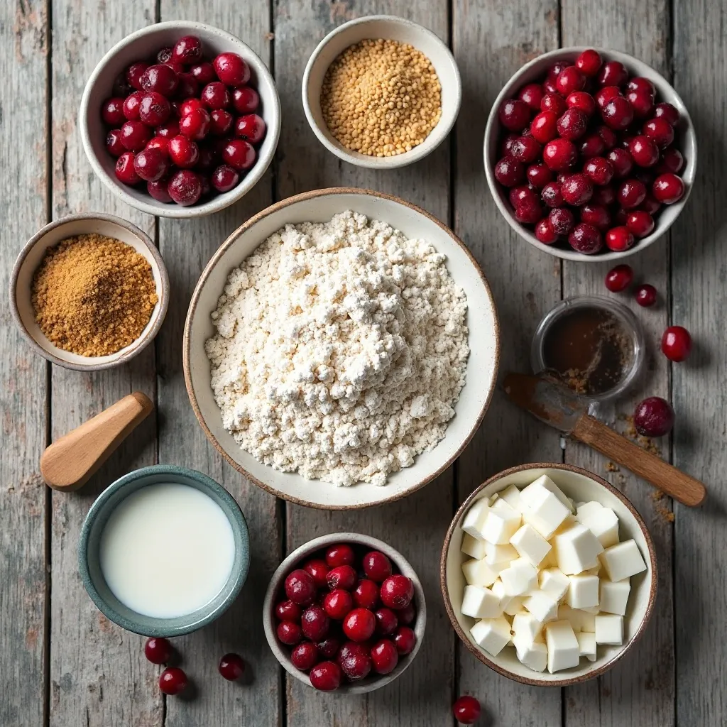 Cranberry Muffins Vegan