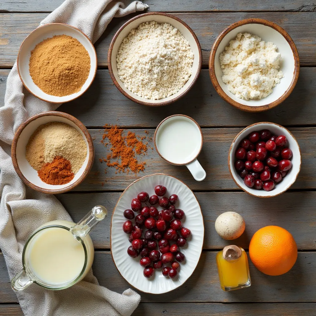 Cranberry Muffins with Almond Flour