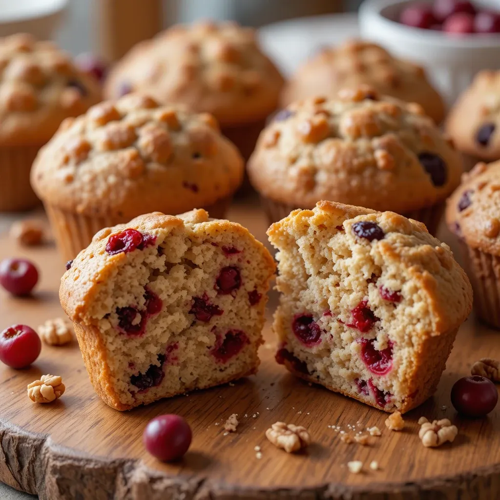 Cranberry Nut Muffins