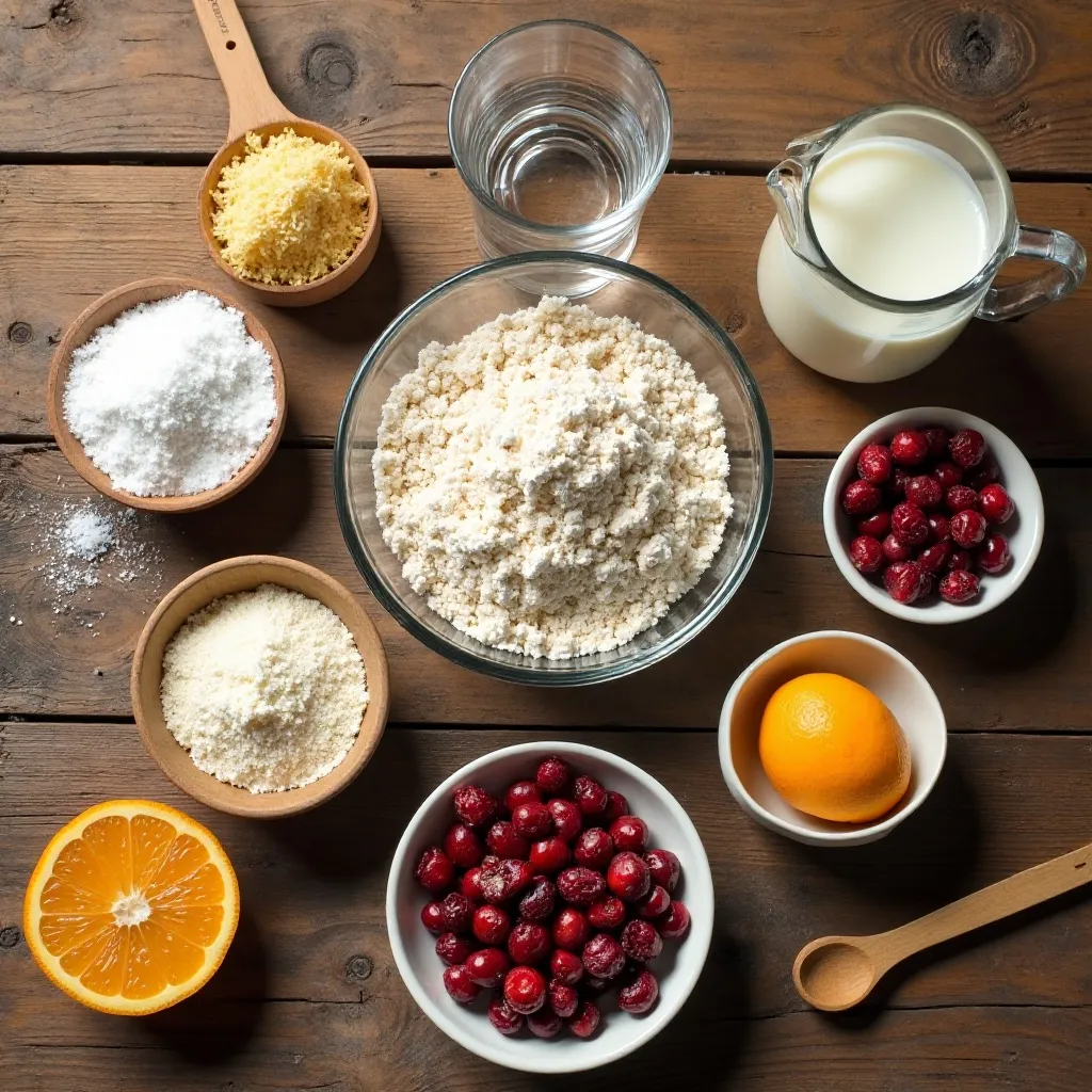 Cranberry Orange English Muffins