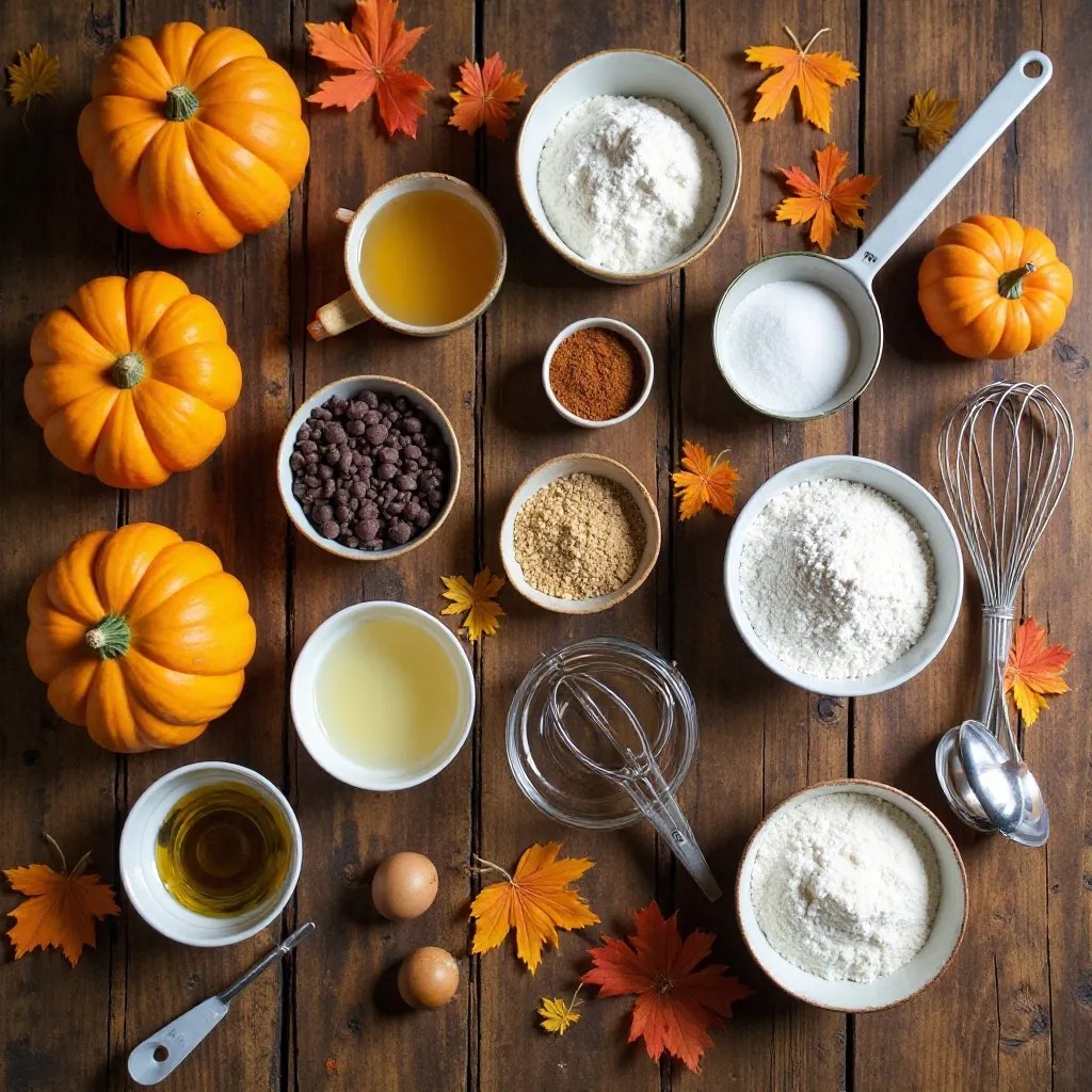 Fluffy Pumpkin Muffins No Eggs