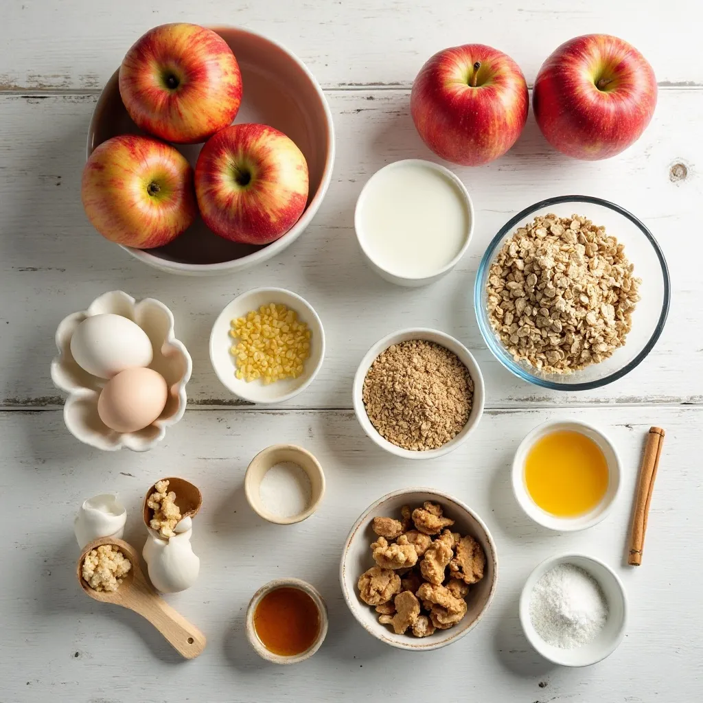 Healthy Apple Cinnamon Muffins
