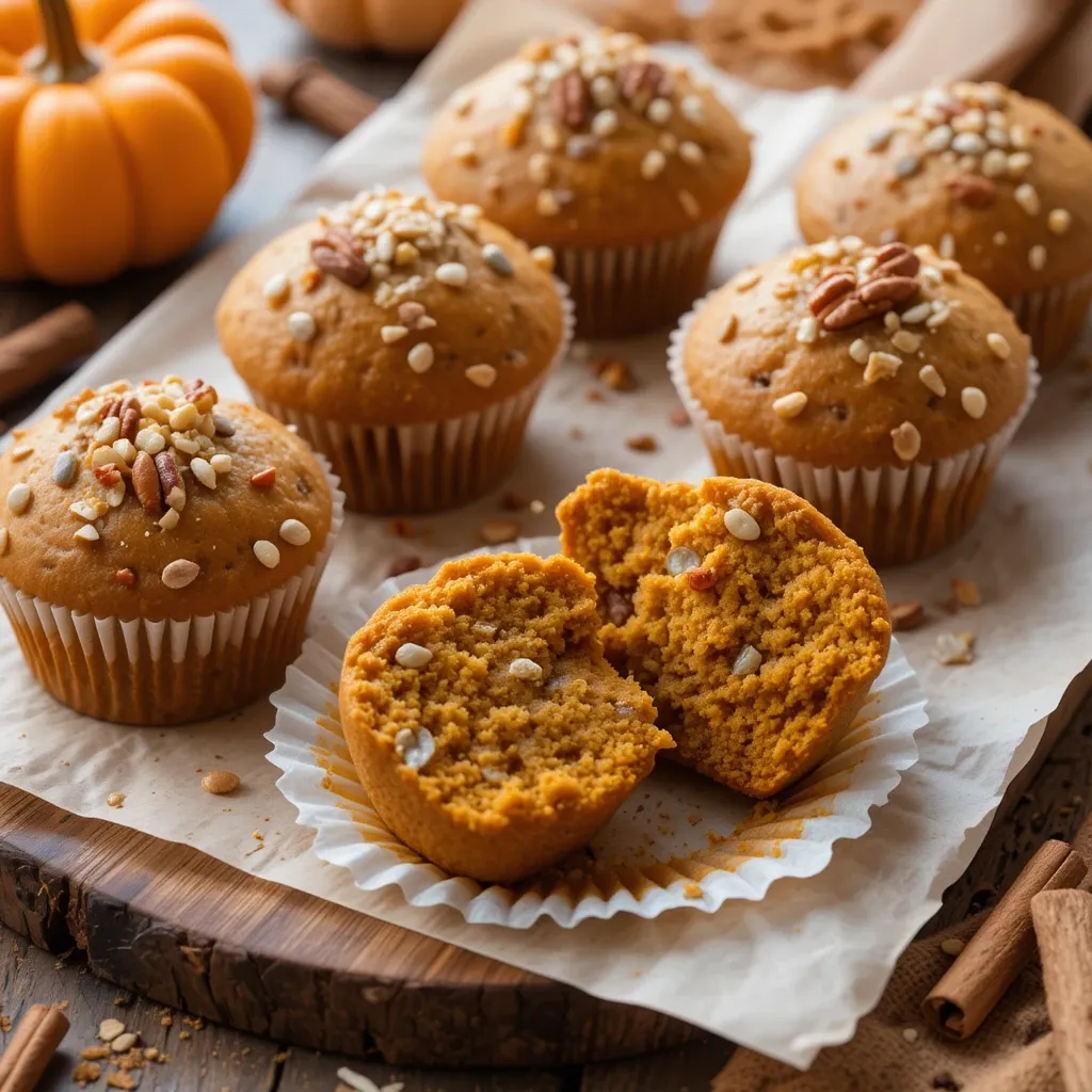 Keto Pumpkin Muffins