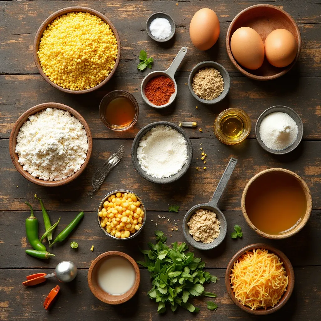 Mexican Cornbread Muffins