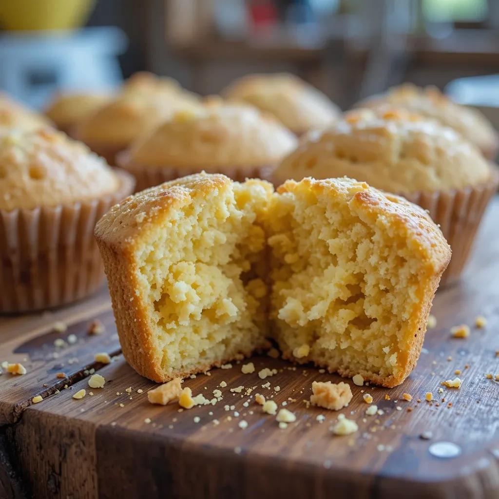 Moist Cornbread Muffins