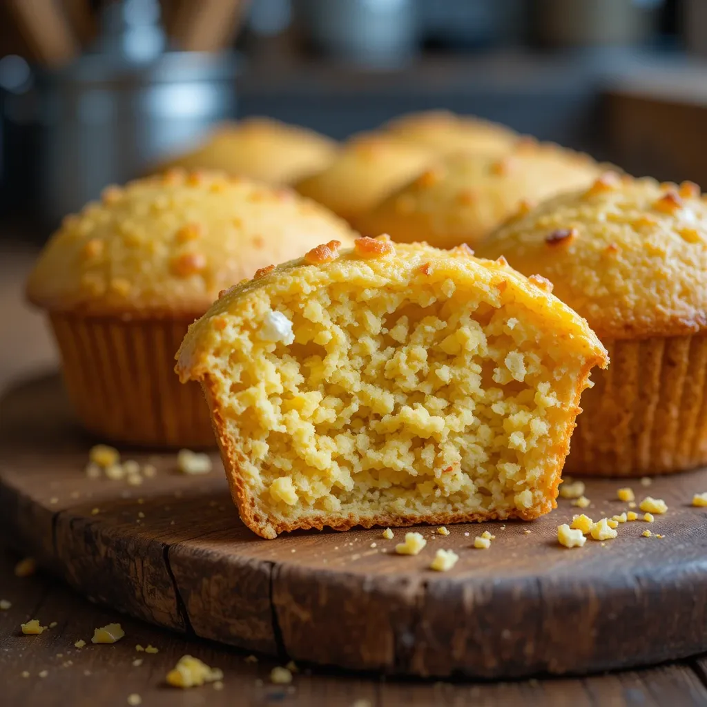 Moist Cornbread Muffins