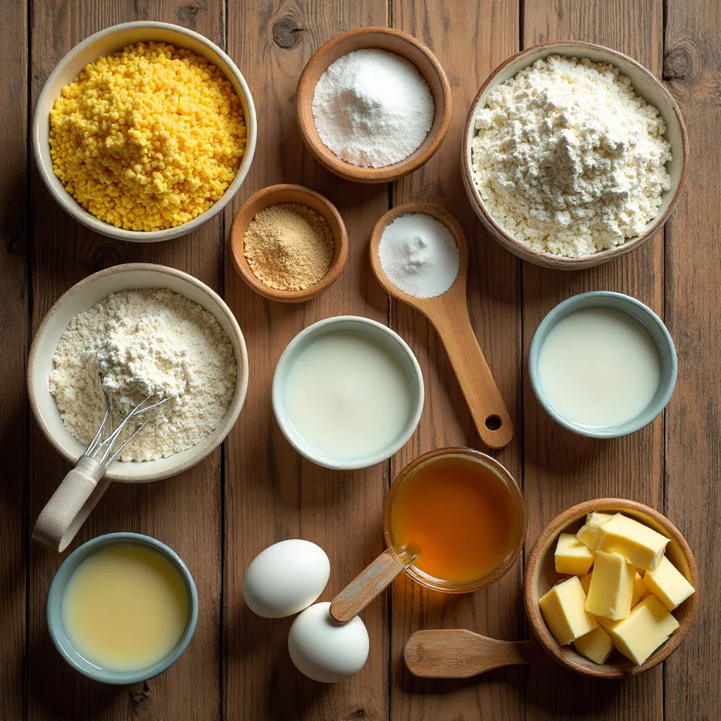 Moist Cornbread Muffins