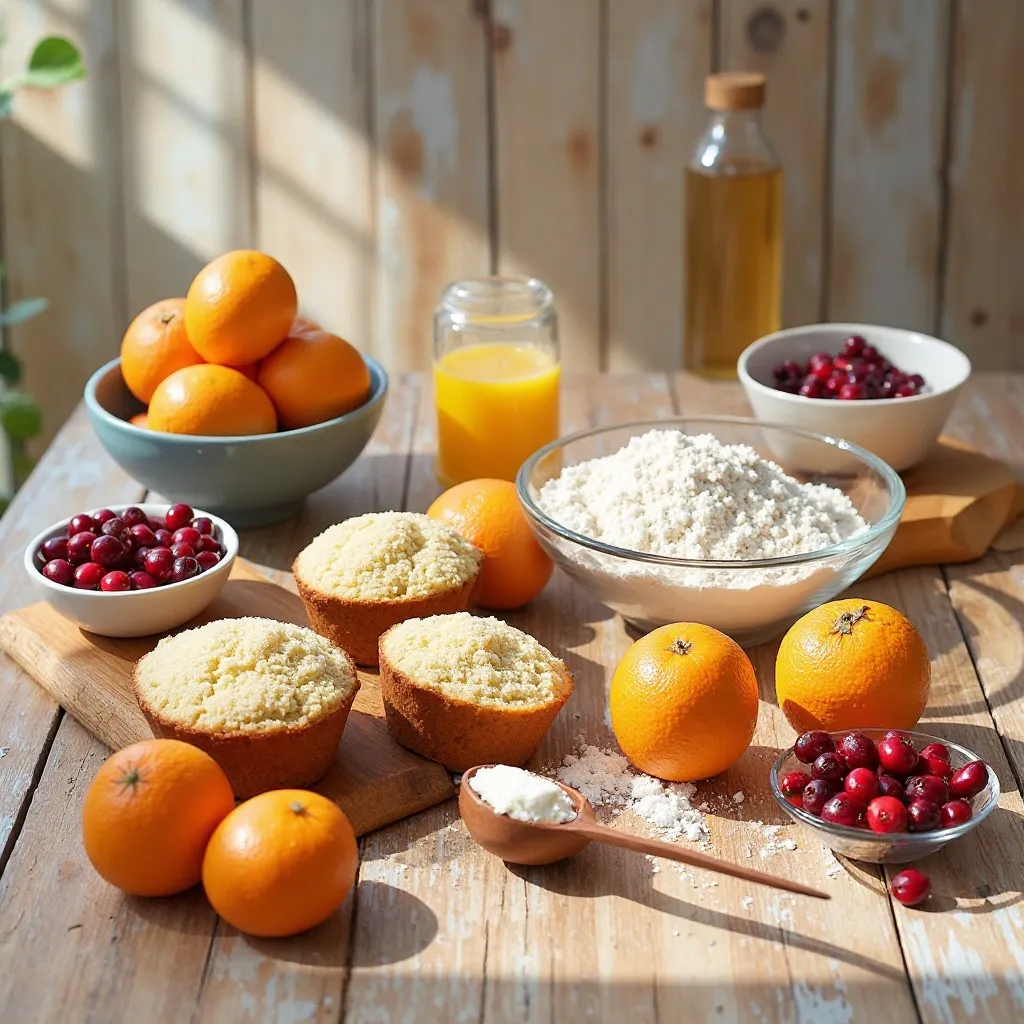 Orange Cranberry Muffins Recipe