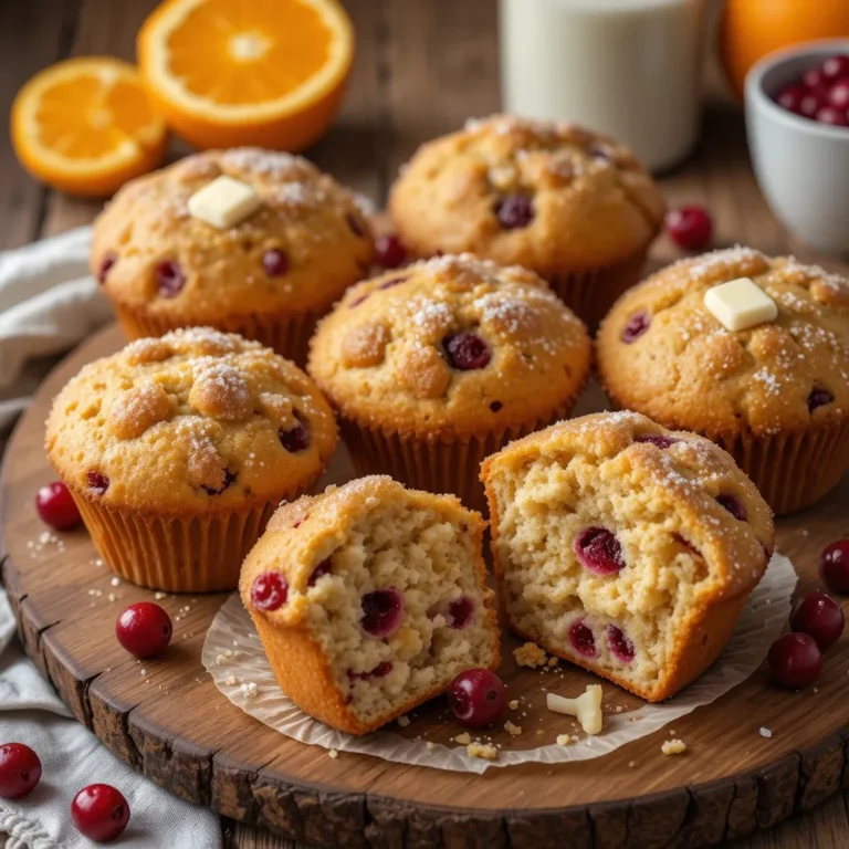 Orange Cranberry Muffins Recipe
