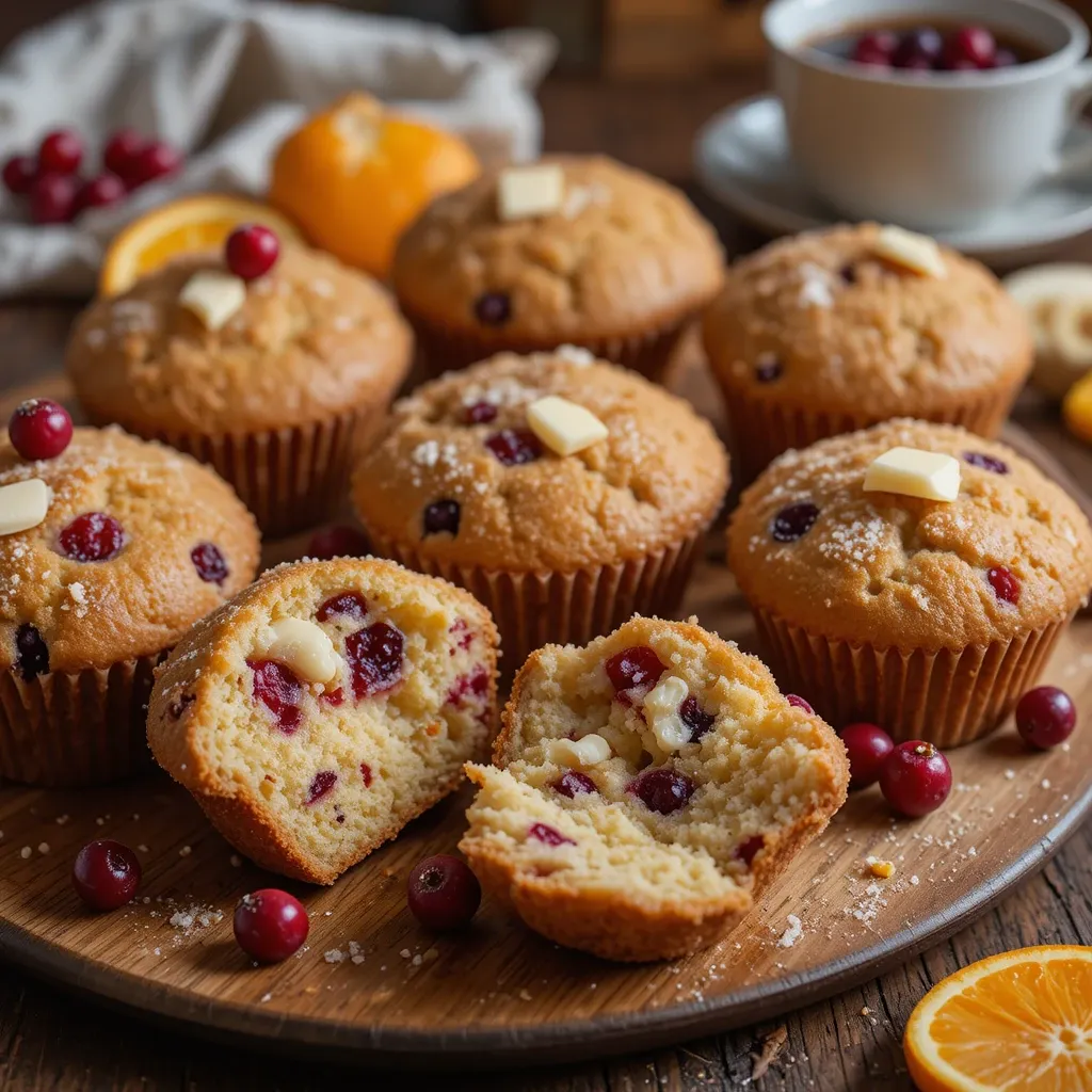Orange Cranberry Muffins Recipe