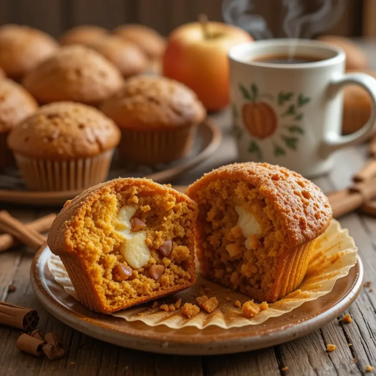 Pumpkin Apple Muffins