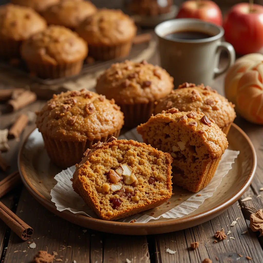 Pumpkin Apple Muffins