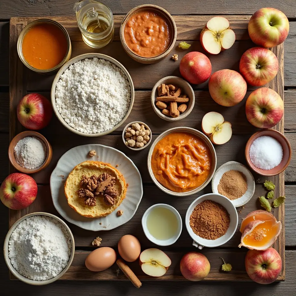 Pumpkin Apple Muffins