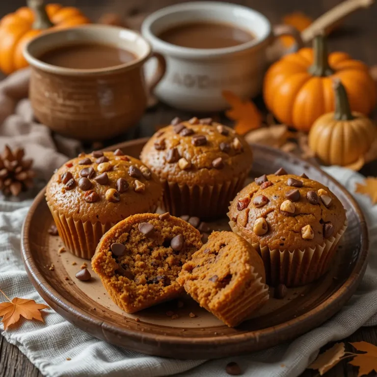 Pumpkin Applesauce Muffins