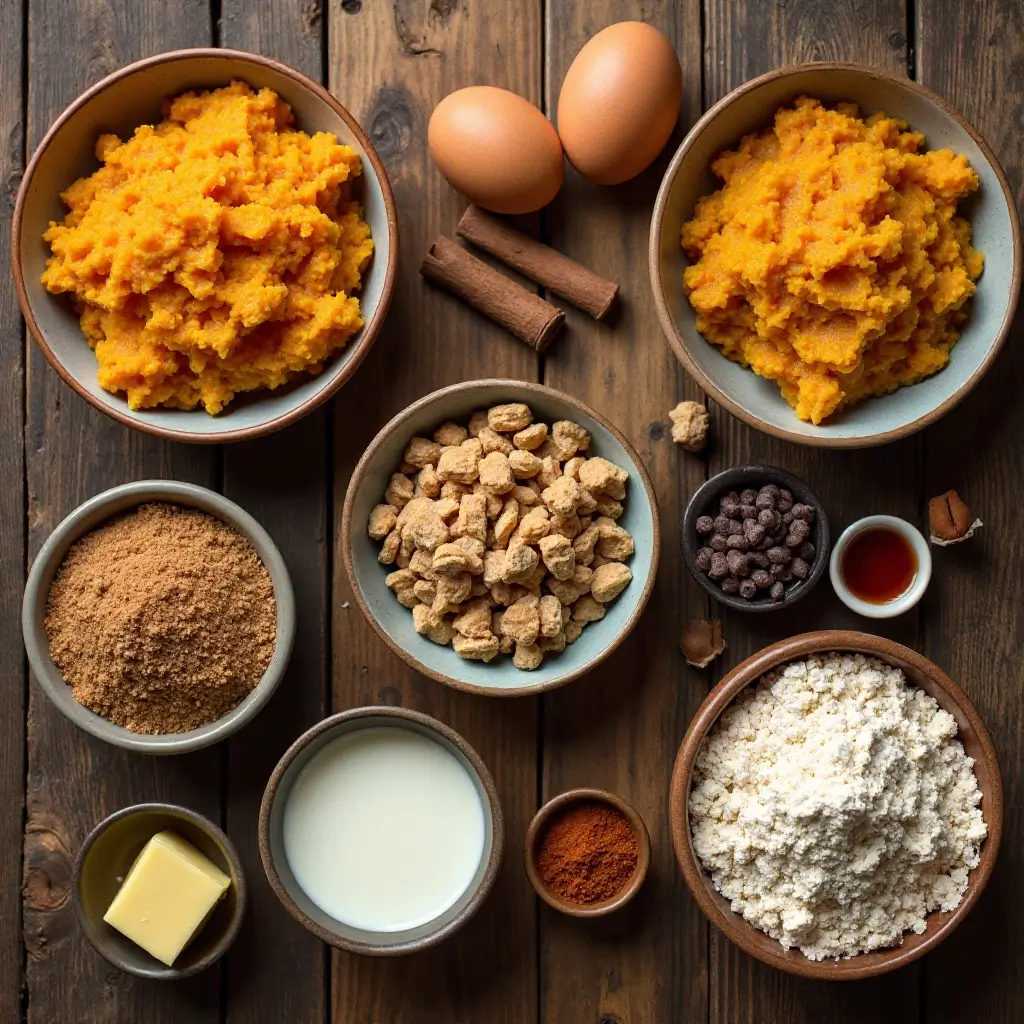 Pumpkin Applesauce Muffins