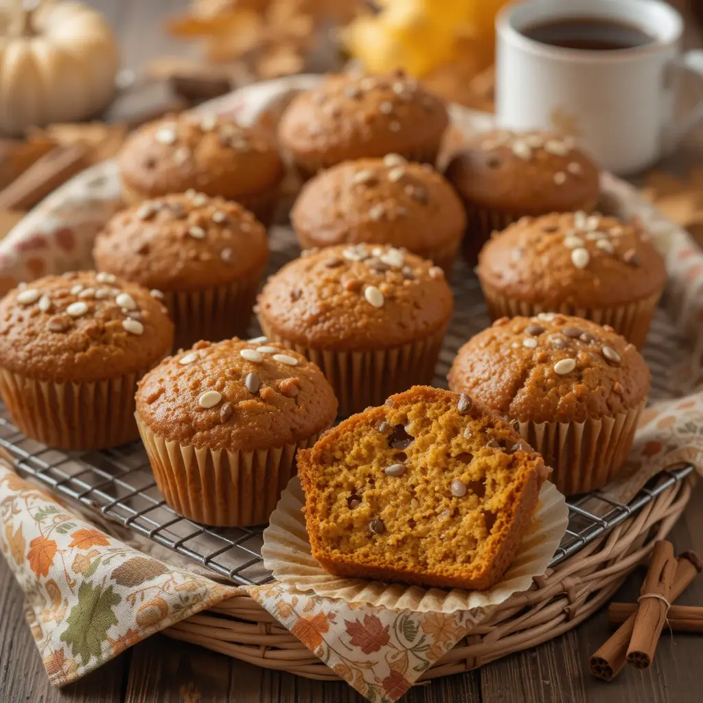 Pumpkin Banana Muffins