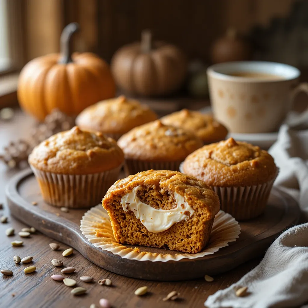 Pumpkin Cheesecake Muffin