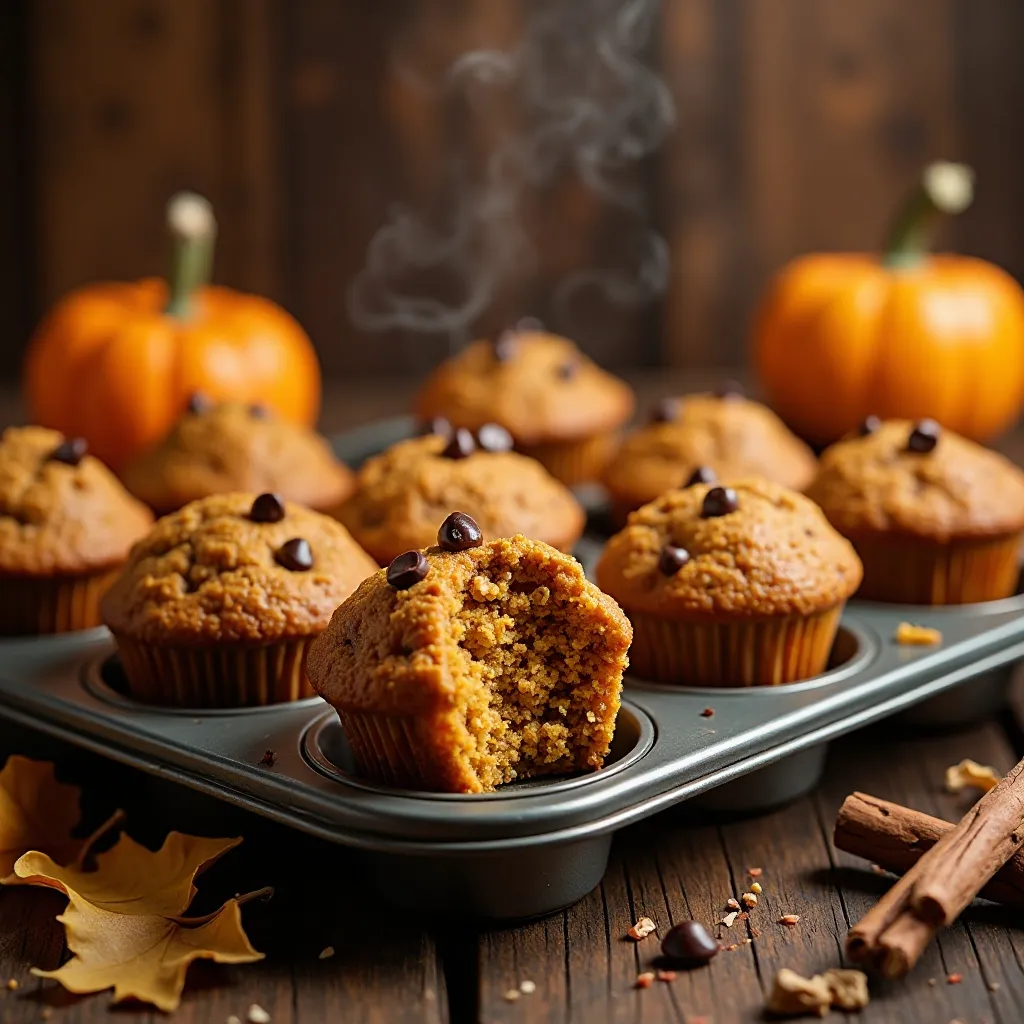 Pumpkin Muffins Spice Cake Mix