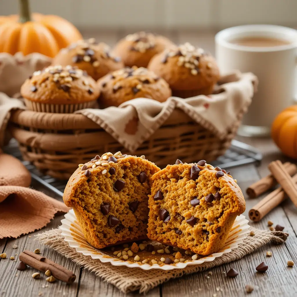 Pumpkin Protein Muffins