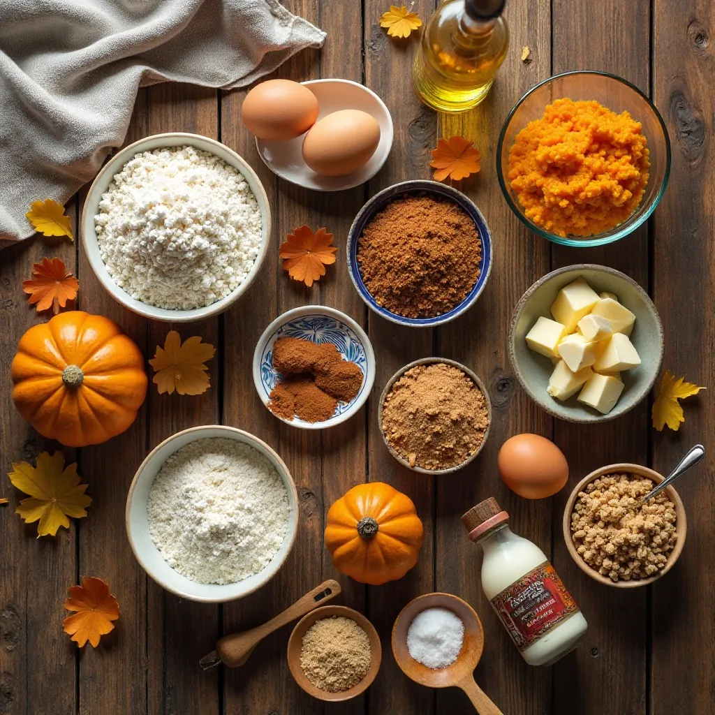 Pumpkin Streusel Muffins