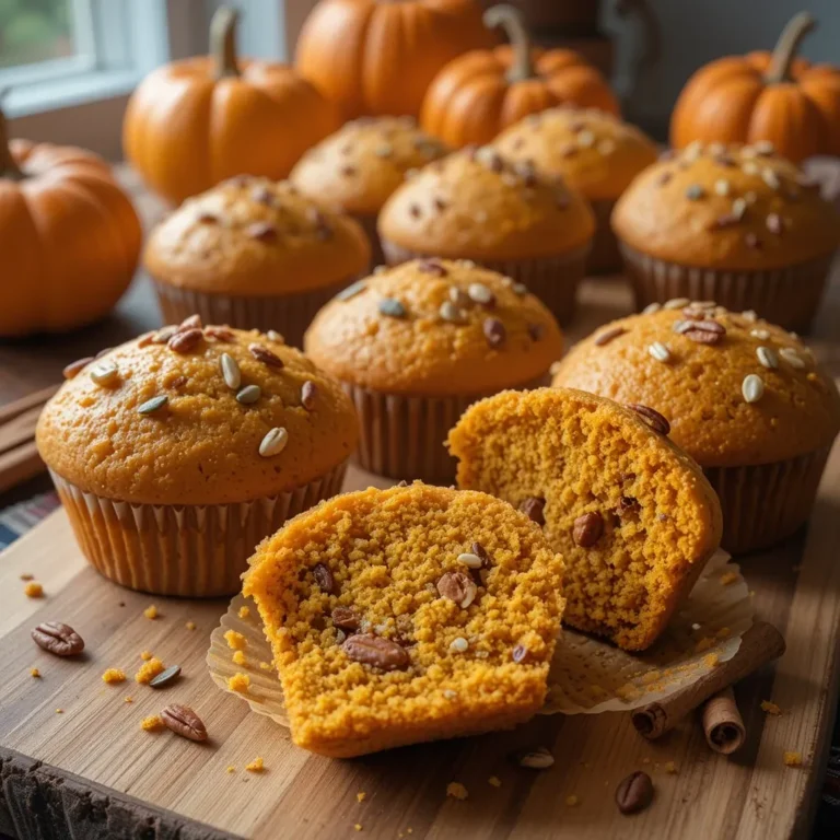 Pumpkin Cornbread Muffins