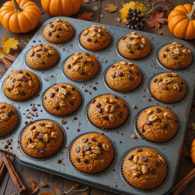 Pumpkin and Banana Muffins