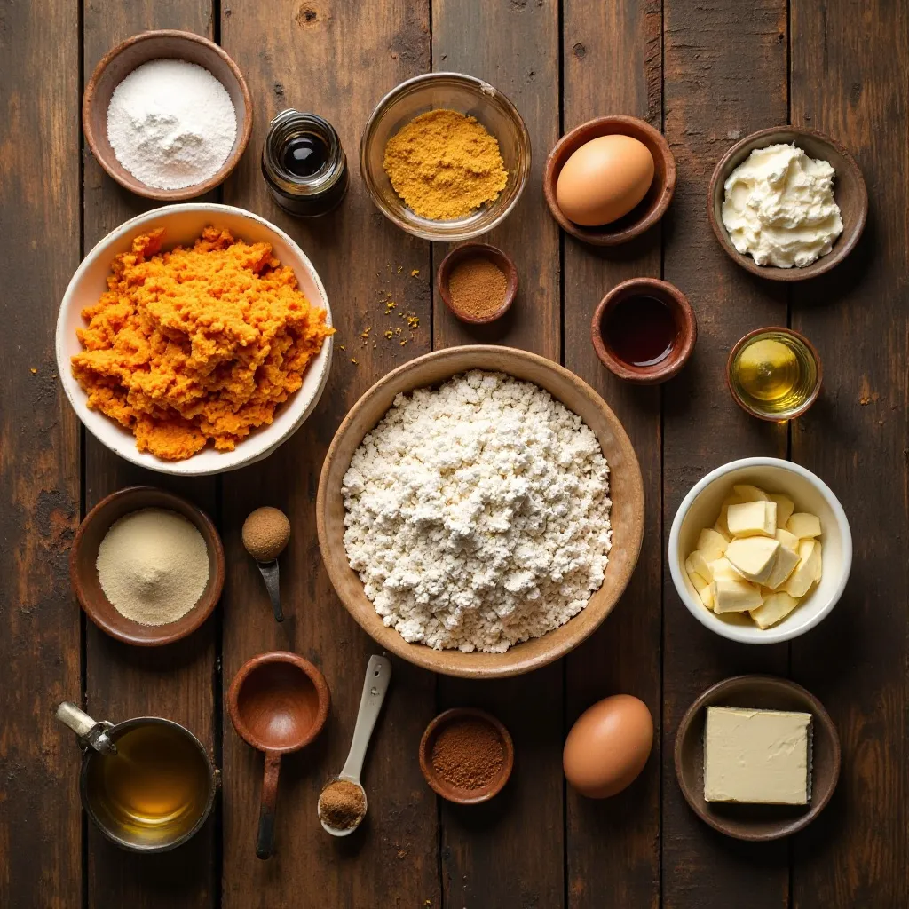 Pumpkin and Cream Cheese Muffins