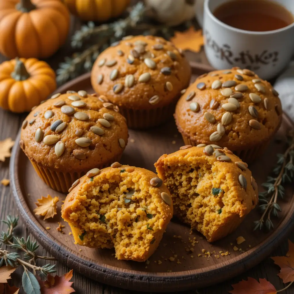 Savory Pumpkin Muffins