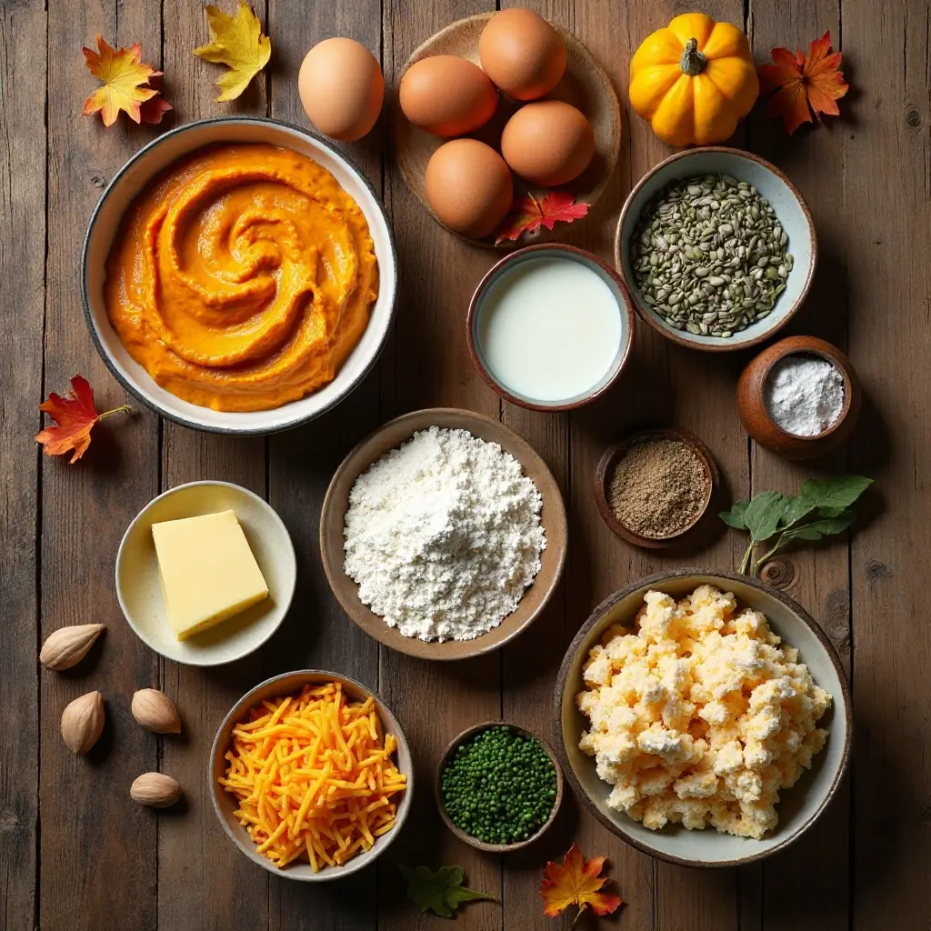 Savory Pumpkin Muffins