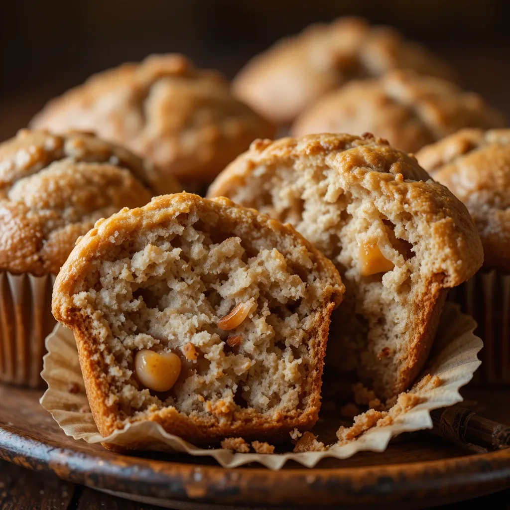 Vegan Apple and Cinnamon Muffins