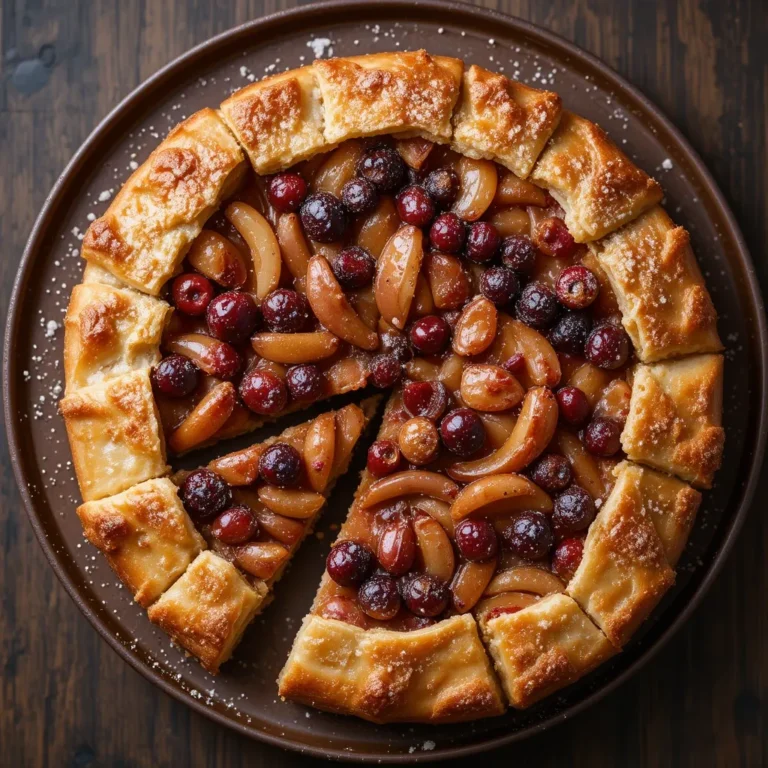 Apple Cranberry Tart