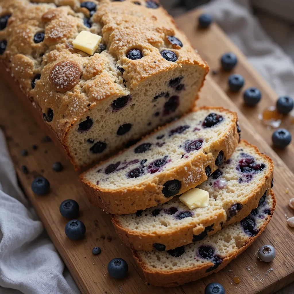 Blueberry Muffins Bread