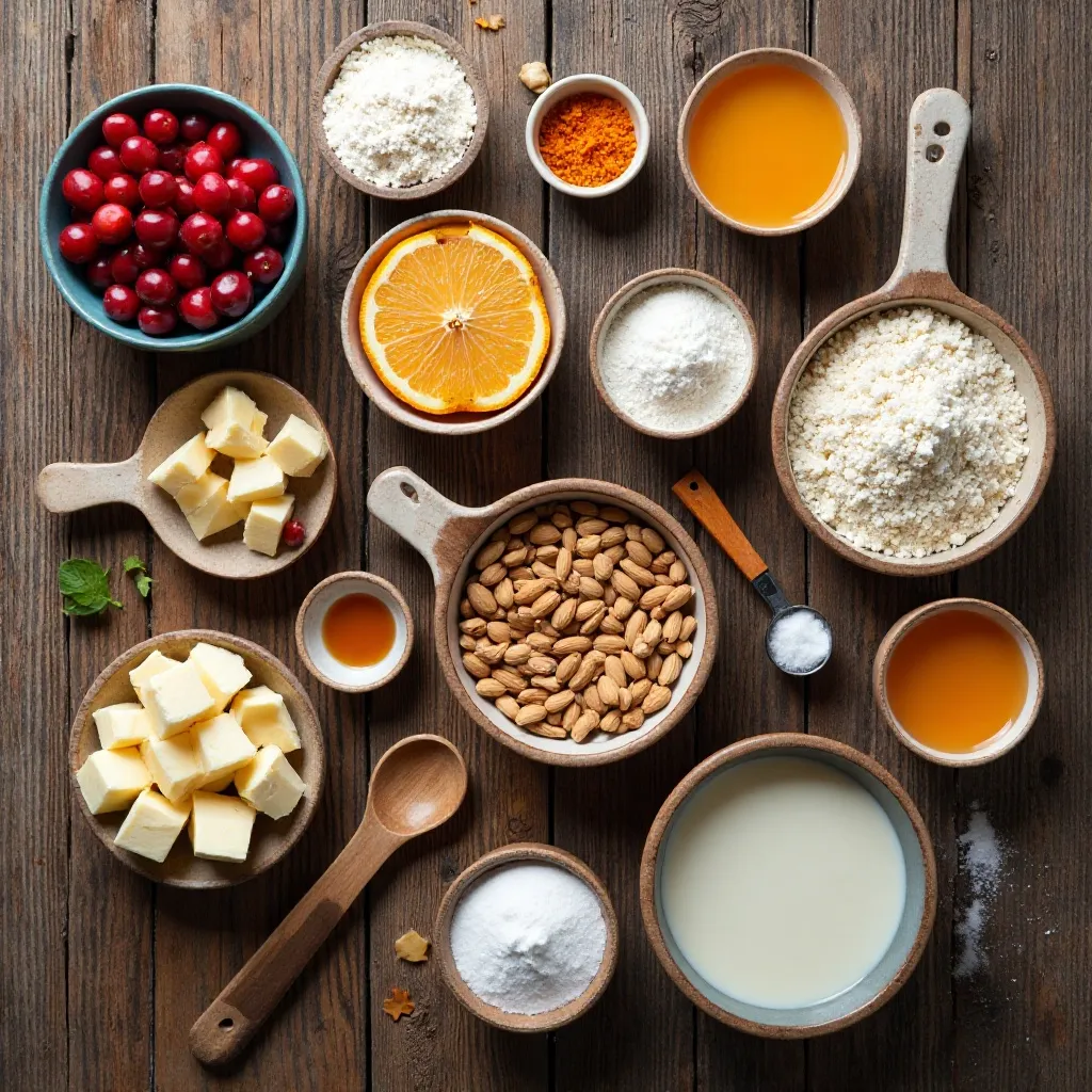 Cranberry Almond Tart