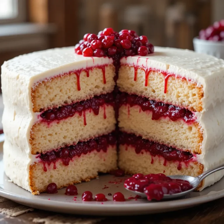 Cranberry Cake Filling